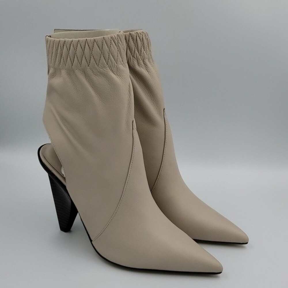 Sigerson Morrison Jojoe Pioppino glove leather booties Sz 9 New
